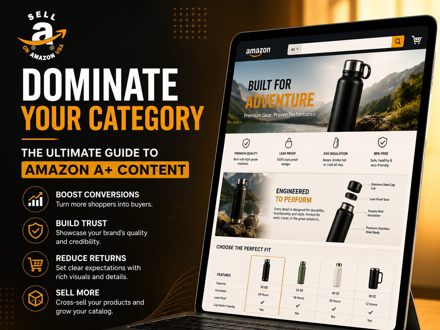 Dominate Your Category: The Ultimate Guide to Amazon A+ Content in 2026