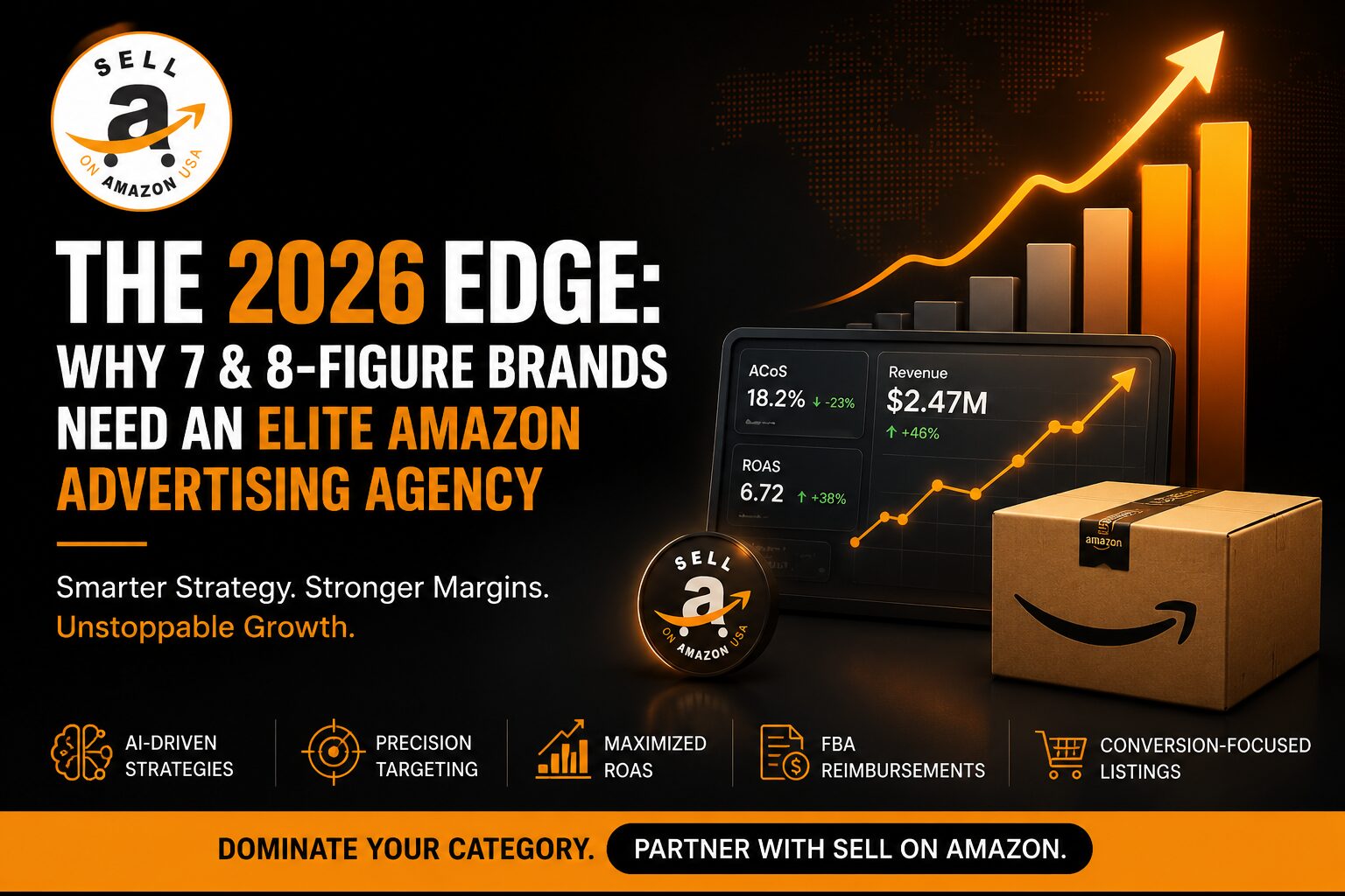 The 2026 Edge: Why 7 & 8-Figure Brands Need an Elite Amazon Advertising Agency